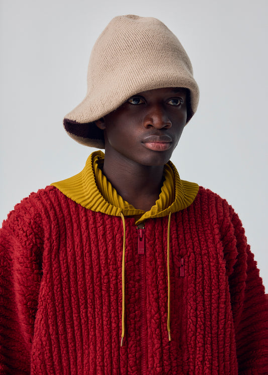 WINTER GEAR : COLOR BLOCK、メンズ_ニット、着用画像1