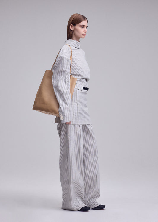 PAPER BAG(LEATHER)、バッグ&財布_トートバッグ、着用画像1