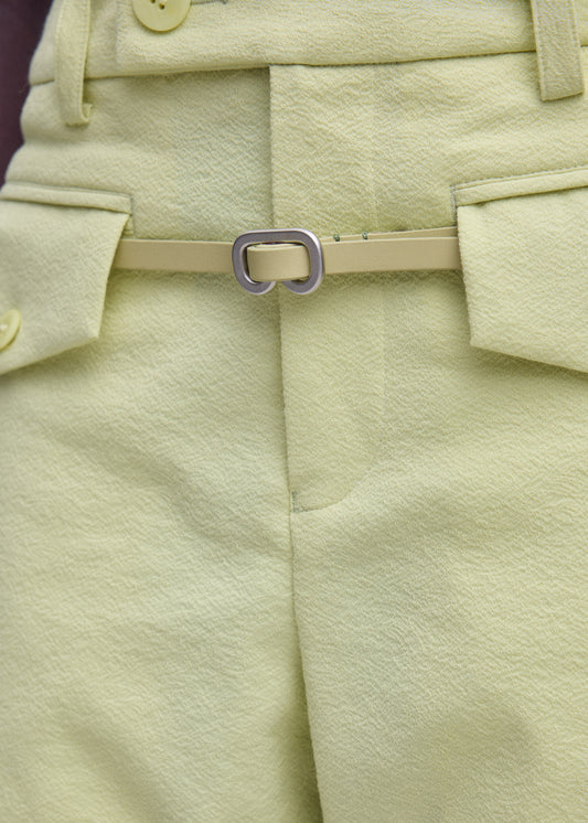 SOLID LEATHER BELT、アクセサリー&その他_アクセサリー、着用画像1