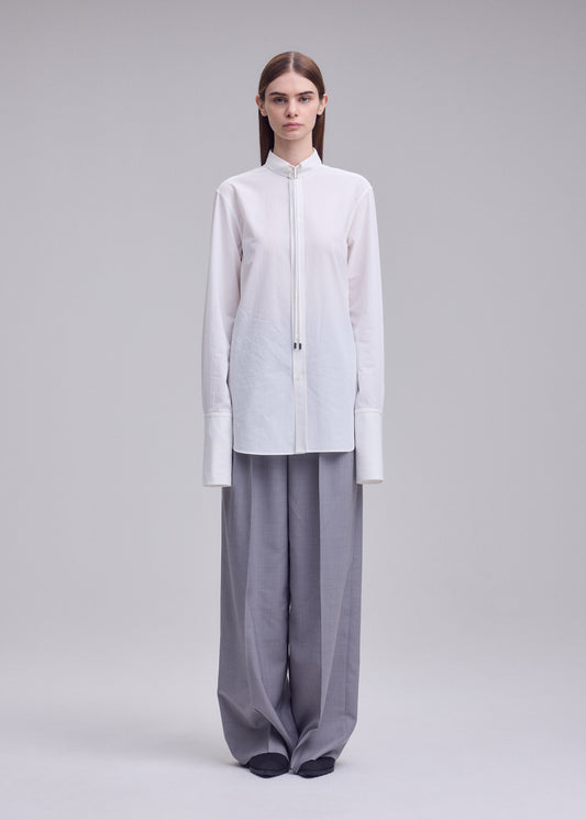 MONSIEUR SHIRT、ウィメンズ_トップス_シャツ、着用画像1