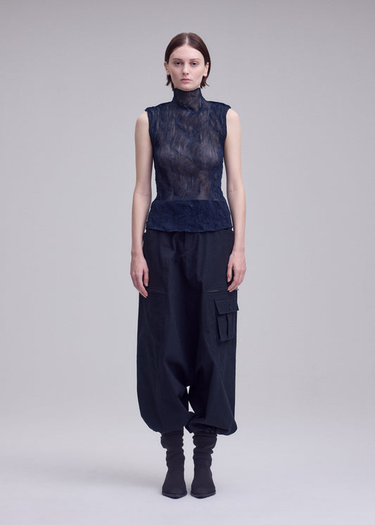 CHIFFON TWIST 1、ウィメンズ_トップス_トップ、着用画像1