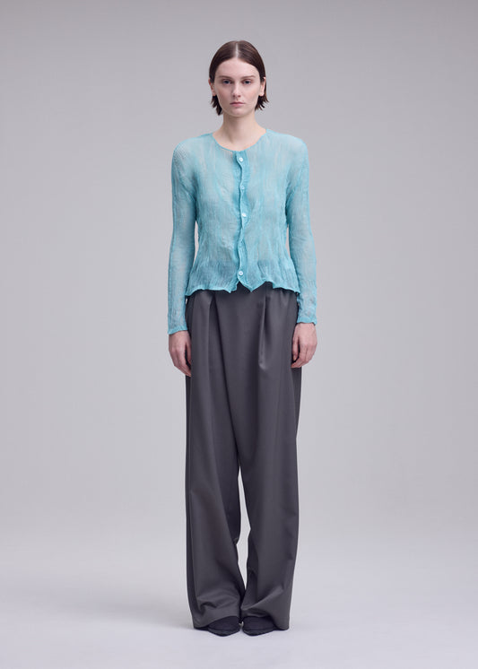 CHIFFON TWIST 2、ウィメンズ_トップス_カーディガン、着用画像1