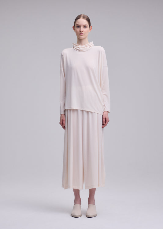 DRAPE JERSEY-68、ウィメンズ_トップス_トップ、着用画像1