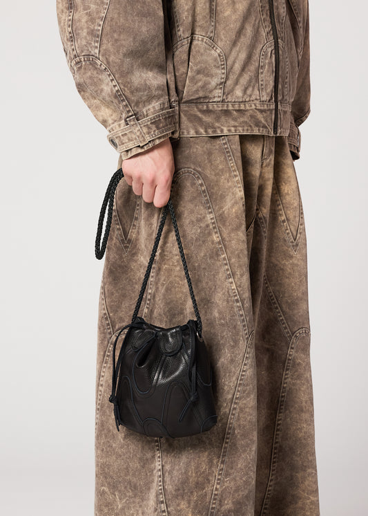 ELEMENTS LEATHER BAG、バッグ&財布_ショルダーバッグ、着用画像1