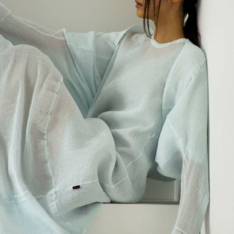 KYO CHIJIMI HEM LINE FRINGE