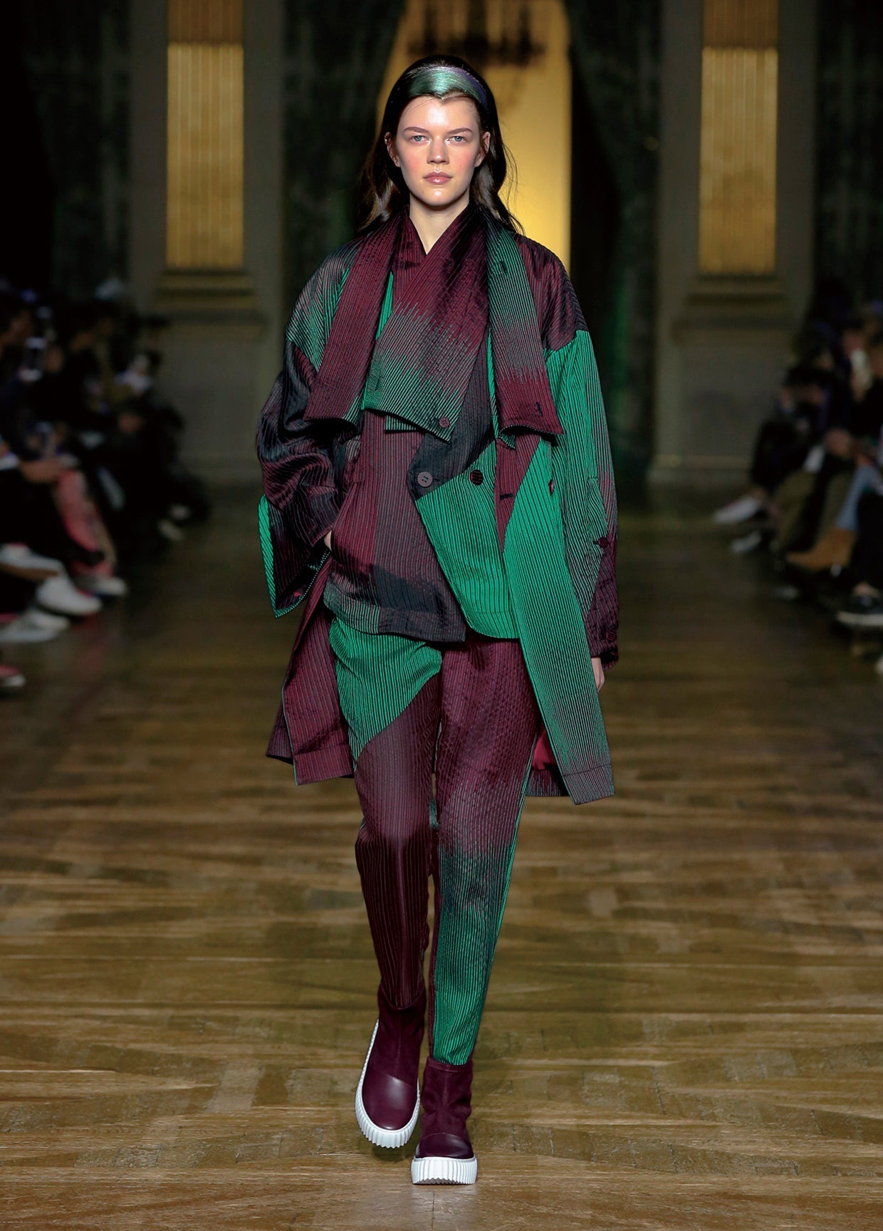 ISSEY MIYAKE AUTUMN WINTER 2017 コレクション01