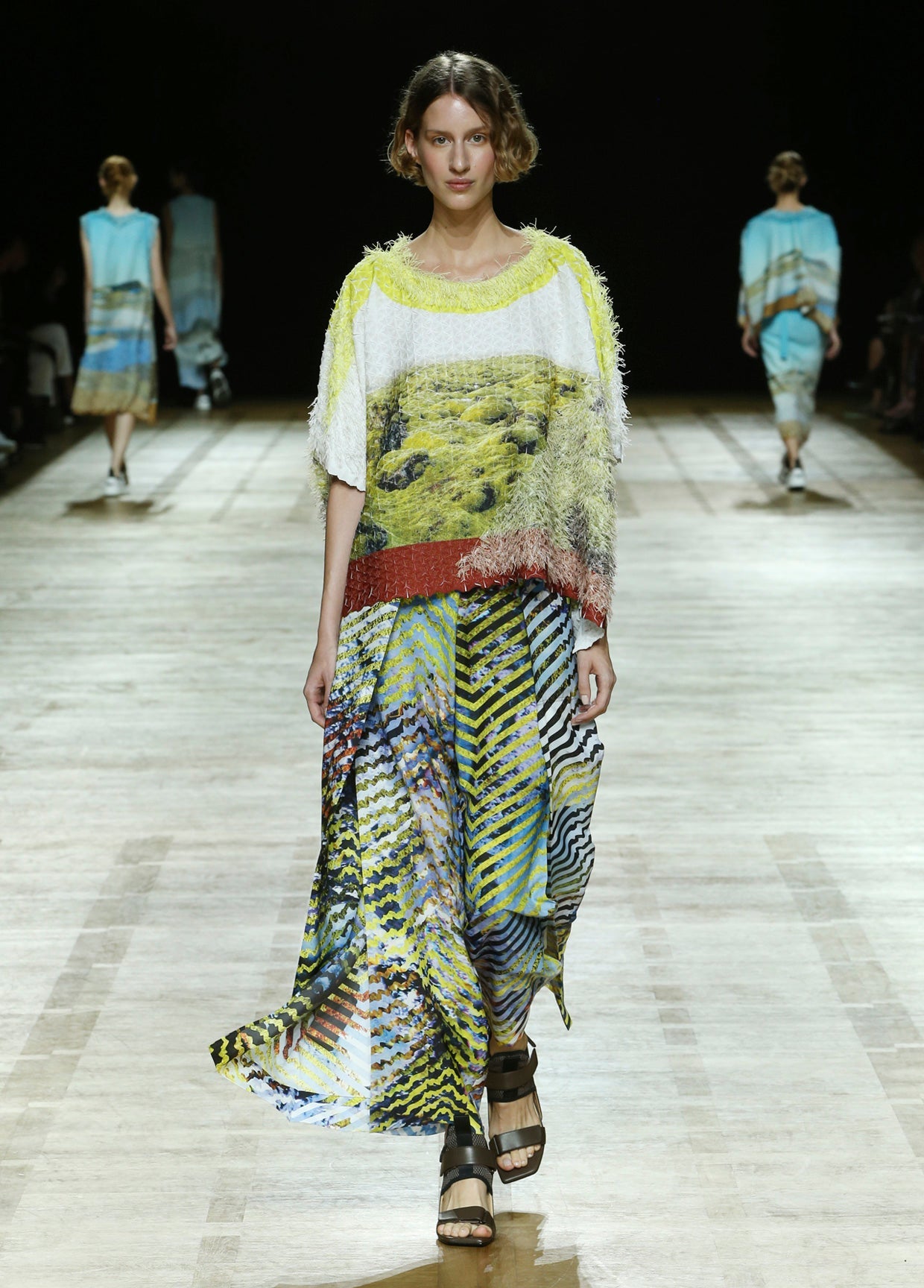 ISSEY MIYAKE SPRING SUMMER 2018 コレクション20
