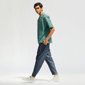 PLEATS DENIM