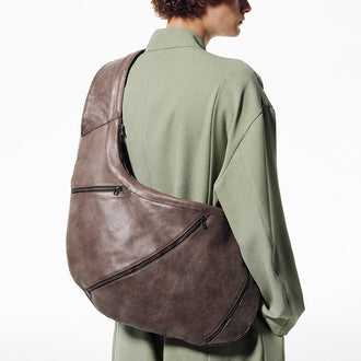 CARVED LEATHER BAG