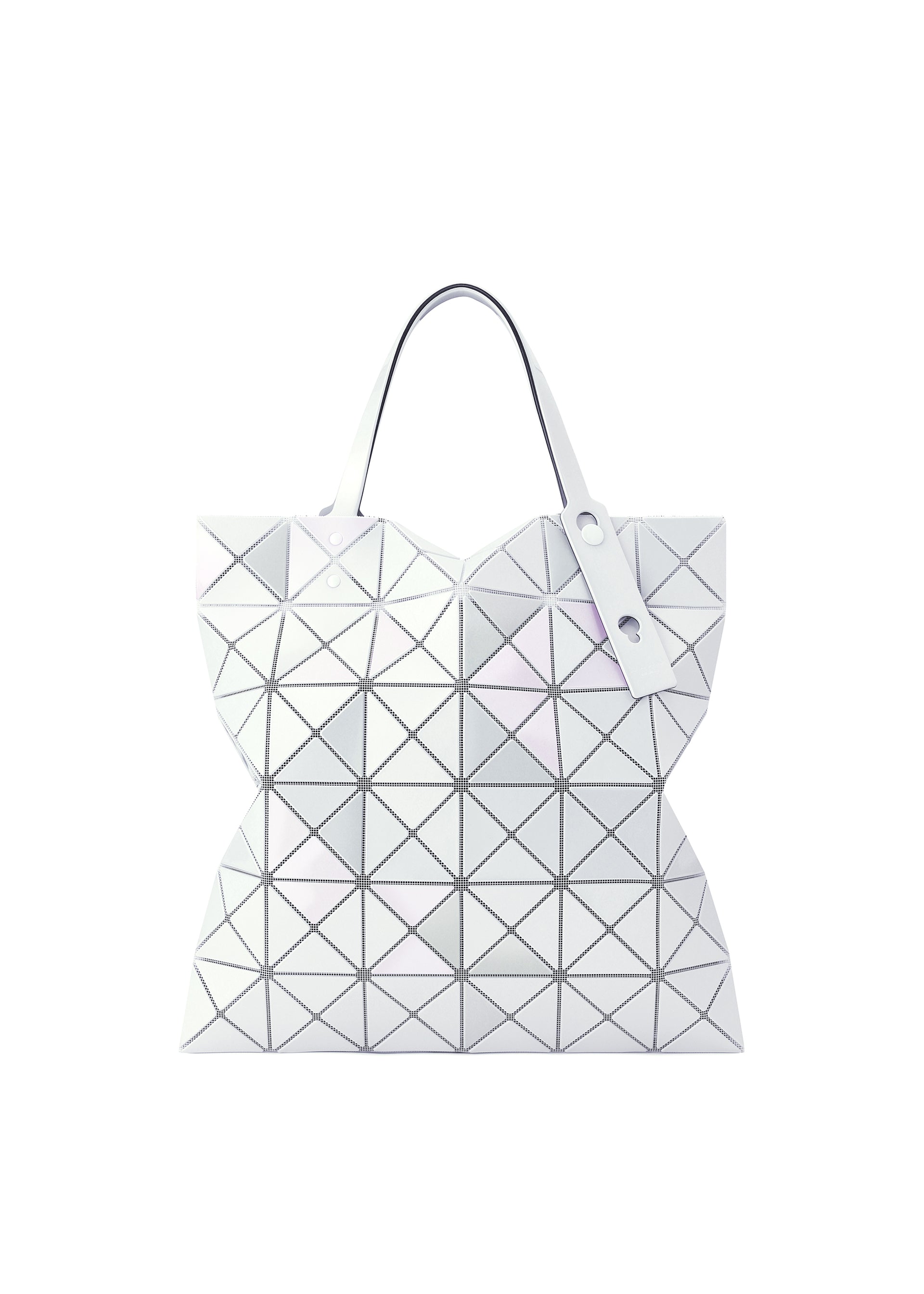 LUCENT METALLIC、バッグ&財布_トートバッグ、ホワイト