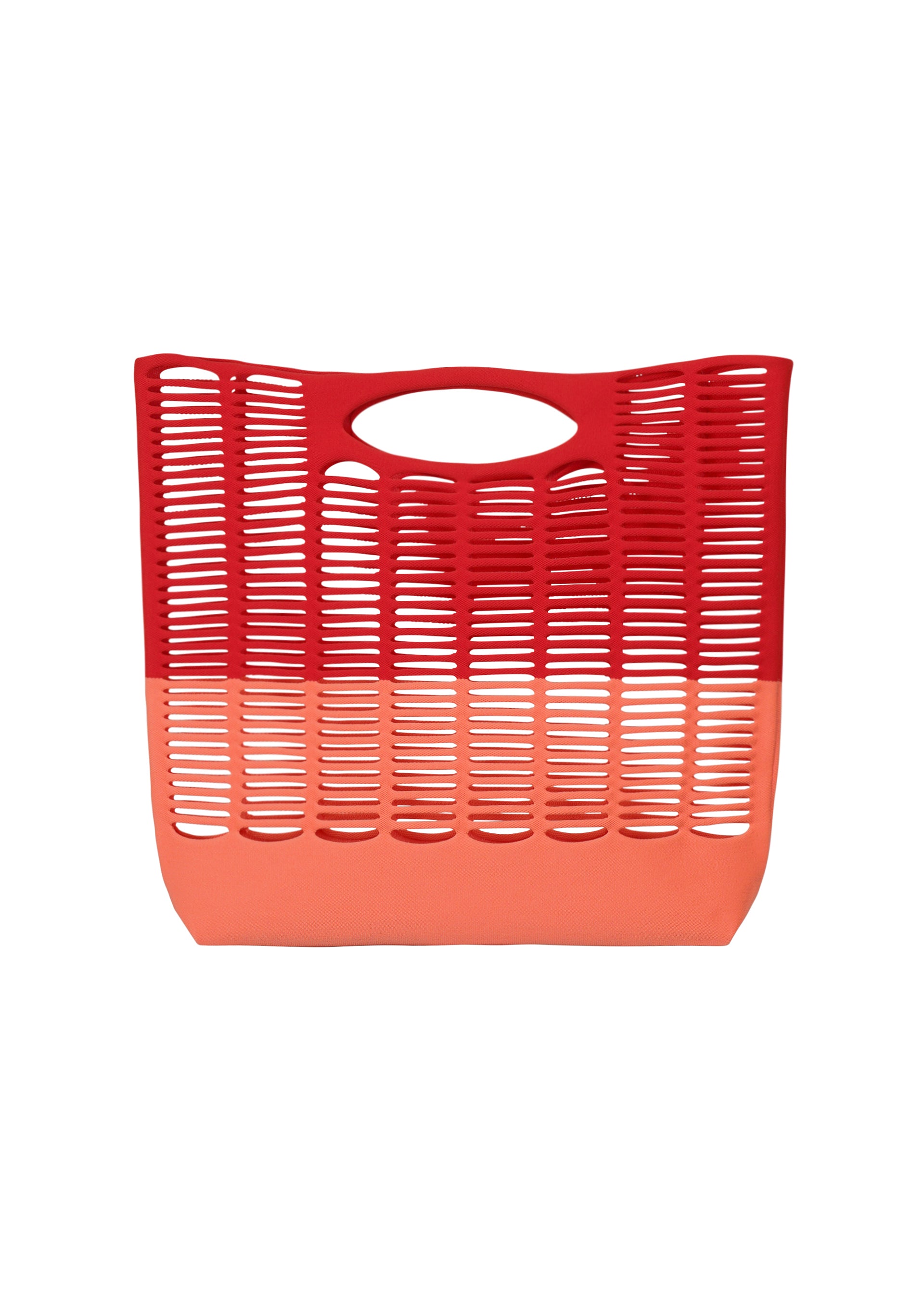 MOKKO BI-COLOR、バッグ&財布_トートバッグ、レッド