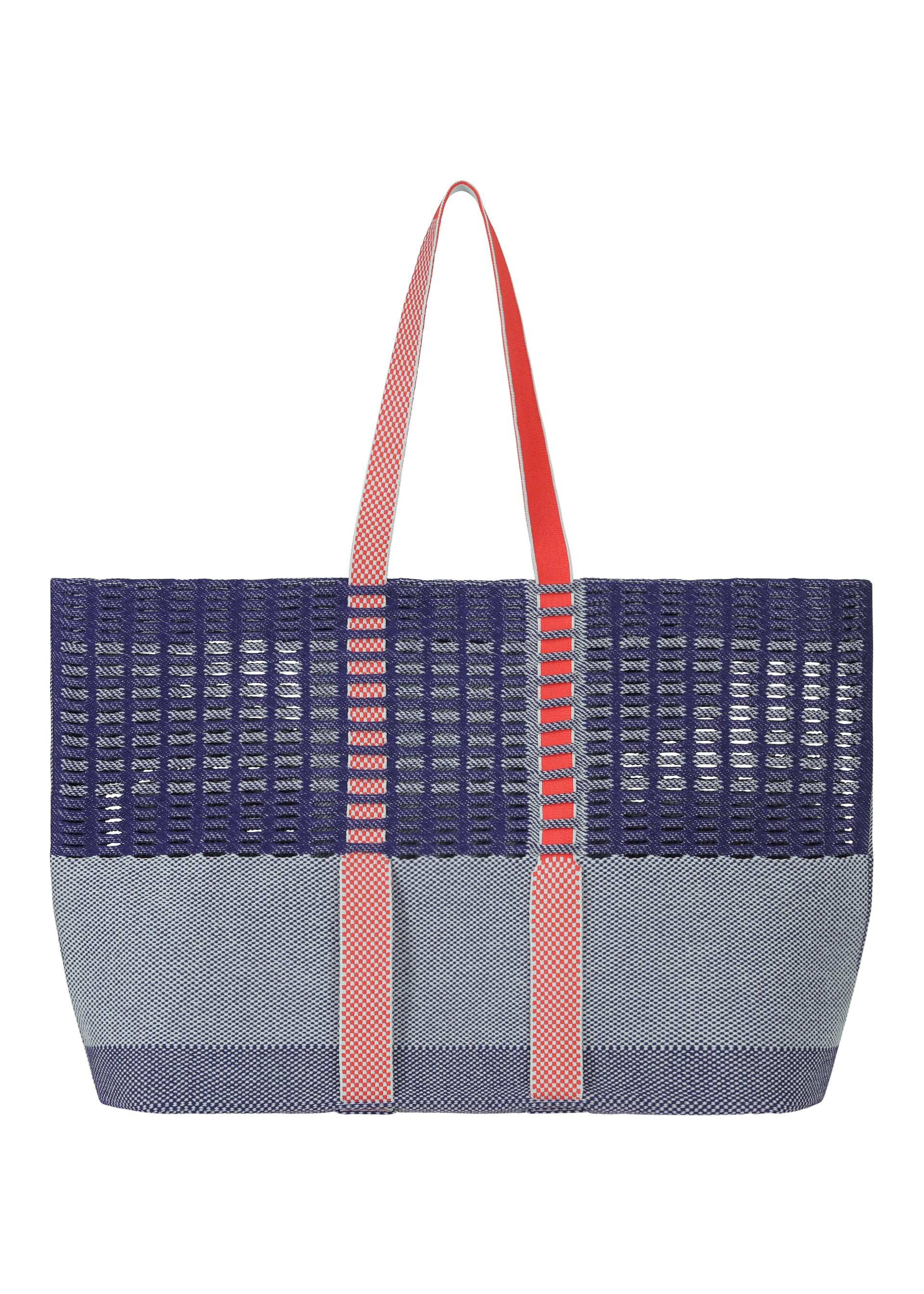 MOKKO TOTE MIX、バッグ&財布_トートバッグ、ネイビー