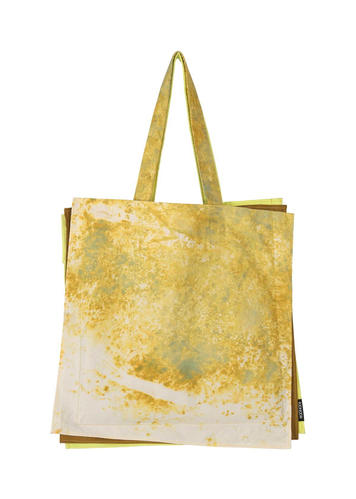 IROGAMI SALT DYE、バッグ&財布_トートバッグ、イエロー