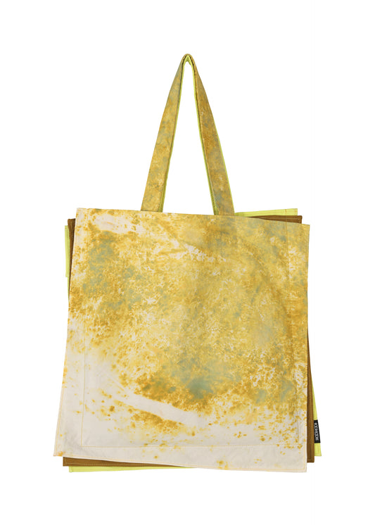 IROGAMI SALT DYE、バッグ&財布_トートバッグ、イエロー