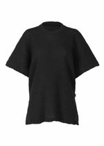 KYO CHIJIMI BASIC、ウィメンズ_トップス_トップ、ブラック