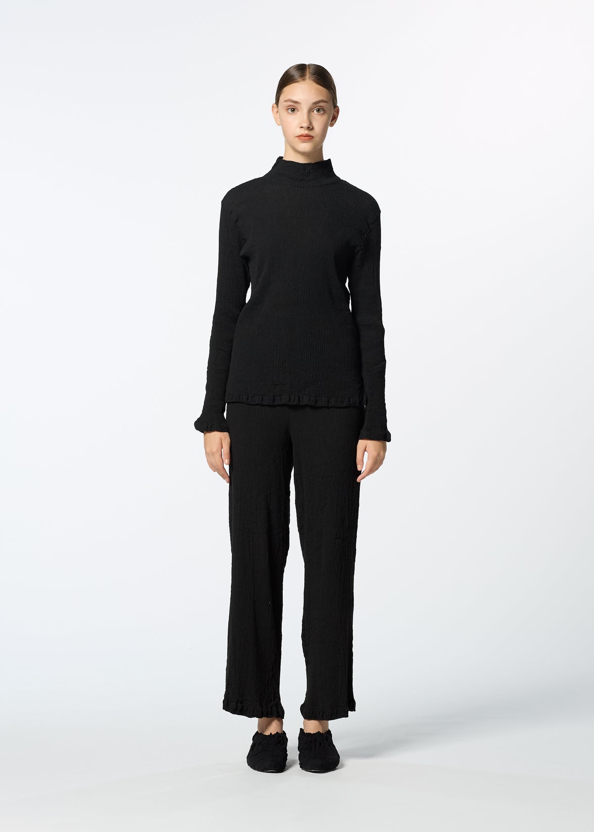 KYO CHIJIMI BASIC、ウィメンズ_トップス_トップ、着用画像1