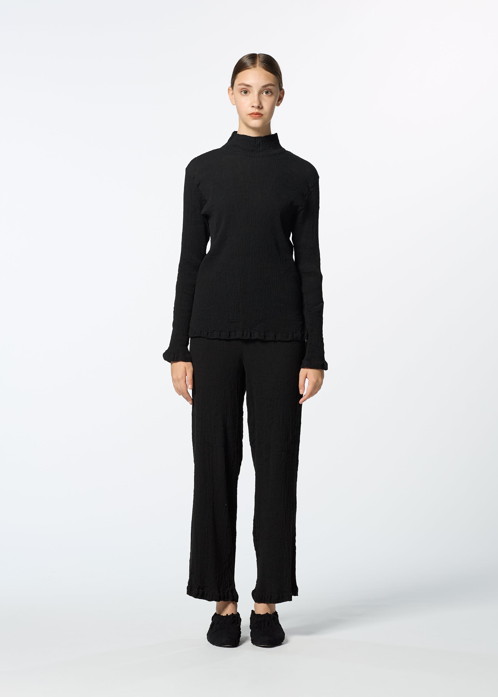 KYO CHIJIMI BASIC、ウィメンズ_トップス_トップ、着用画像1