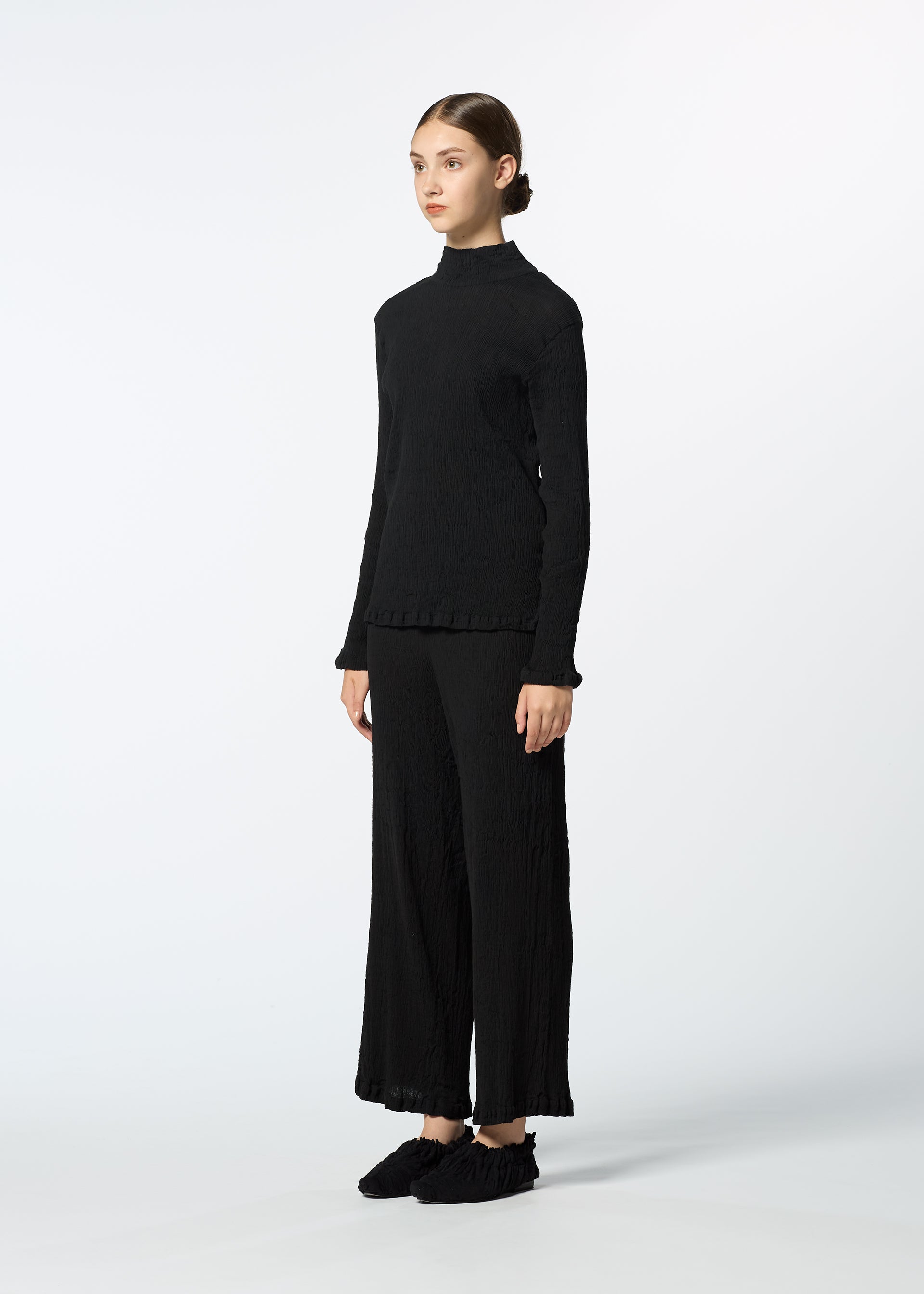 KYO CHIJIMI BASIC、ウィメンズ_トップス_トップ、着用画像2