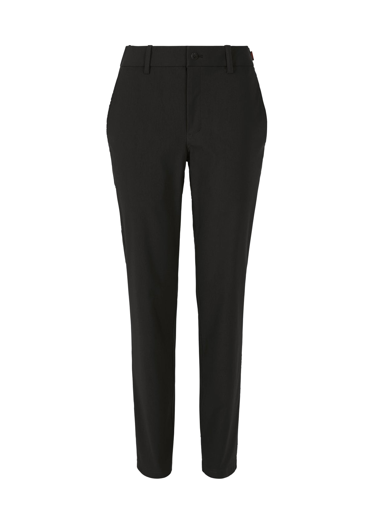 NYLON STRETCH BOTTOM、ウィメンズ_パンツ、ブラック