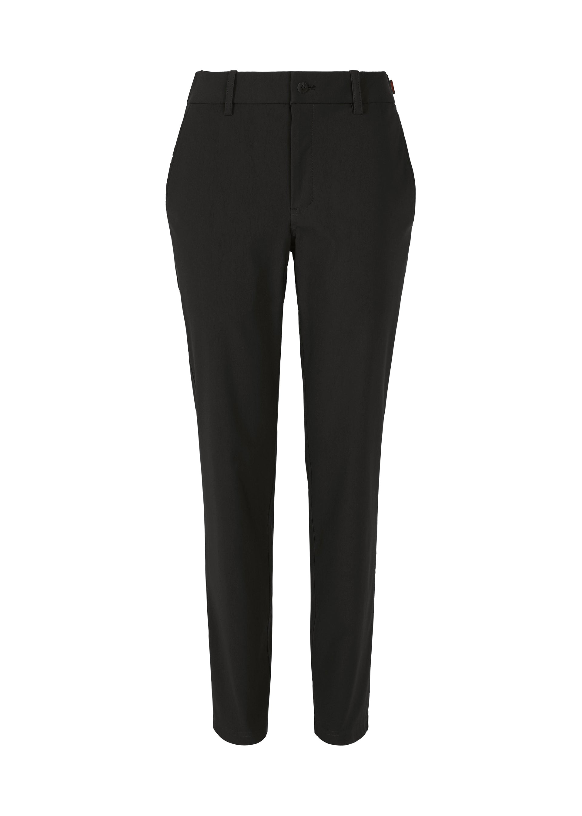 NYLON STRETCH BOTTOM、ウィメンズ_パンツ、ブラック