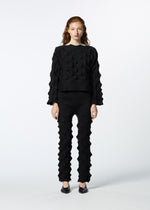 ZIG ZAG KNIT、ウィメンズ_パンツ、着用画像1