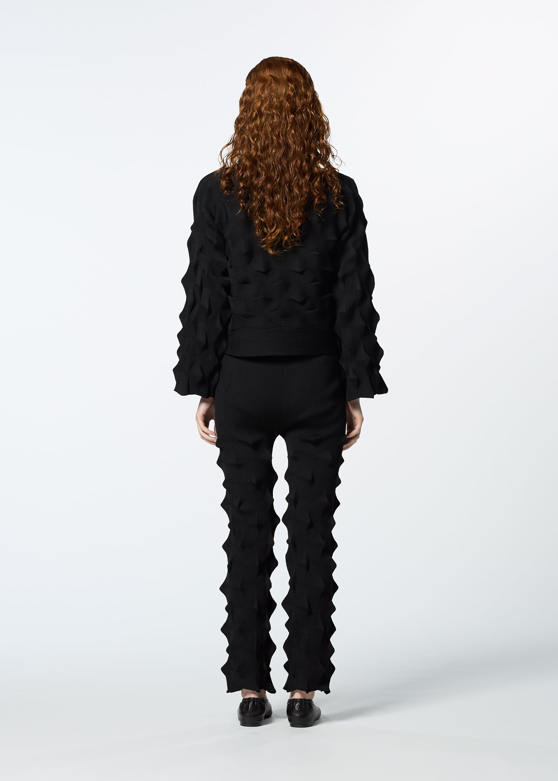 ZIG ZAG KNIT、ウィメンズ_パンツ、着用画像3