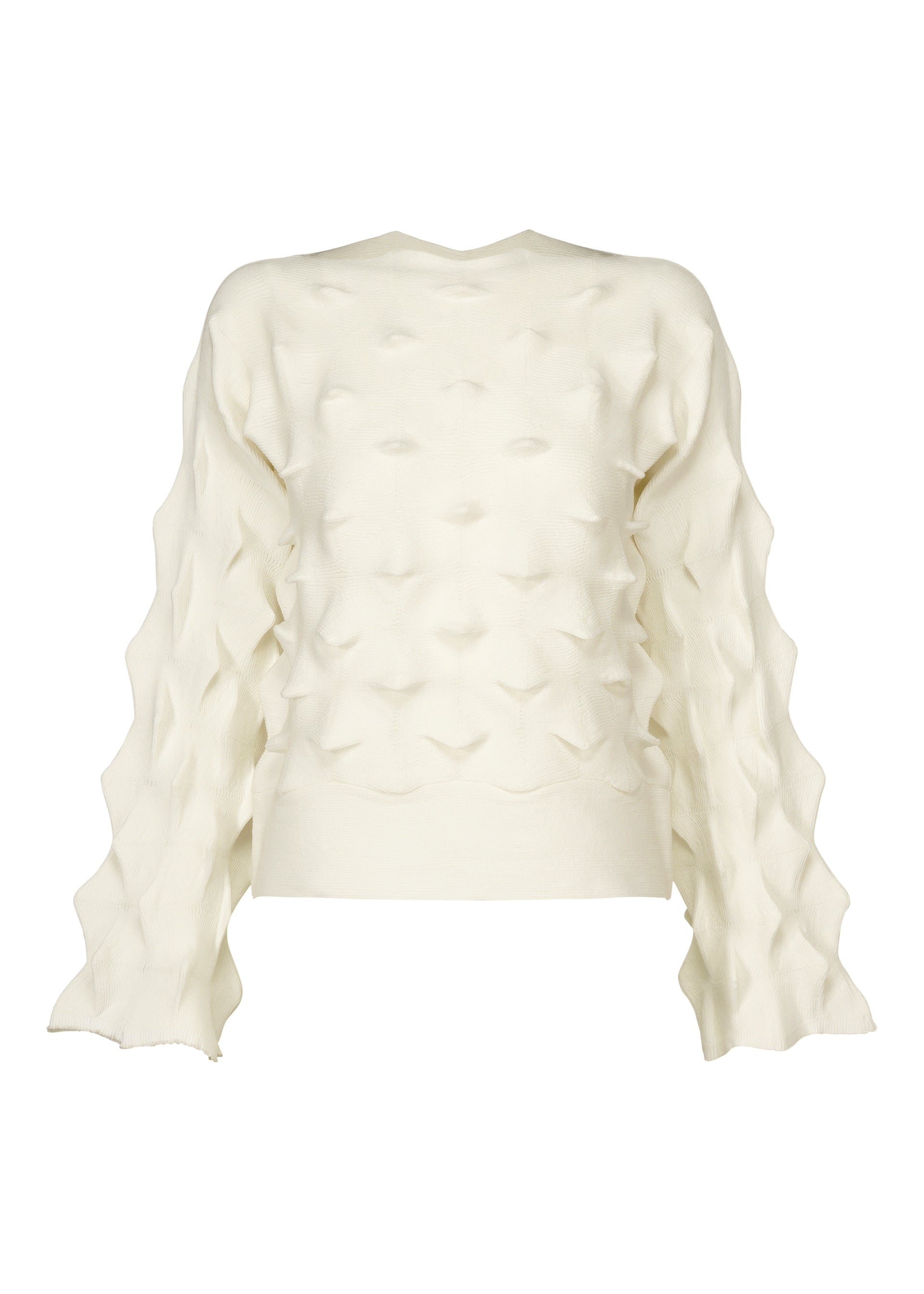 ZIG ZAG KNIT、ウィメンズ_トップス_トップ、ホワイト