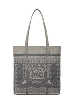 POCKET TOTE、バッグ&財布_トートバッグ、グレー
