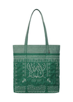 POCKET TOTE、バッグ&財布_トートバッグ、グリーン