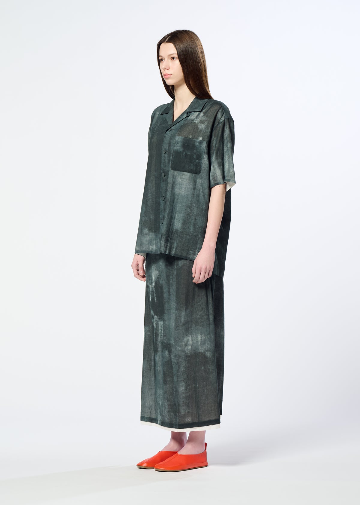WALL WHITE HEM、ウィメンズ_トップス_トップ、着用画像2
