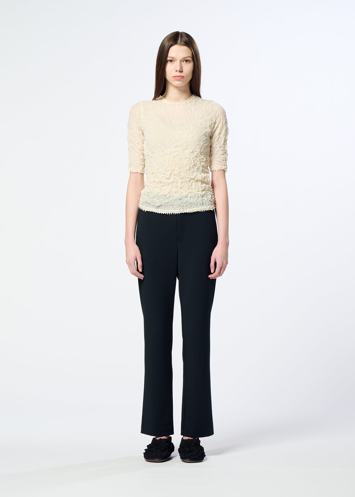 PONTE JERSEY、ウィメンズ_パンツ、着用画像1