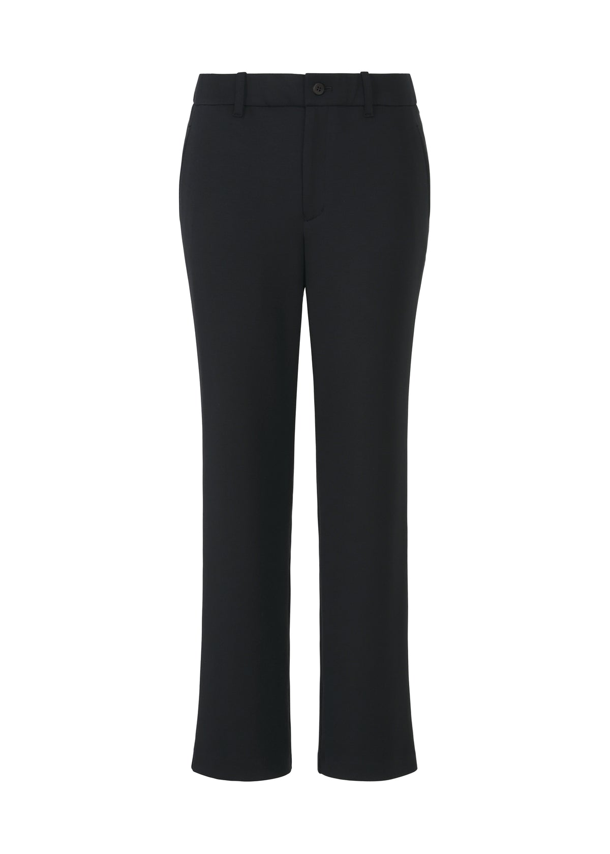 PONTE JERSEY、ウィメンズ_パンツ、ブラック