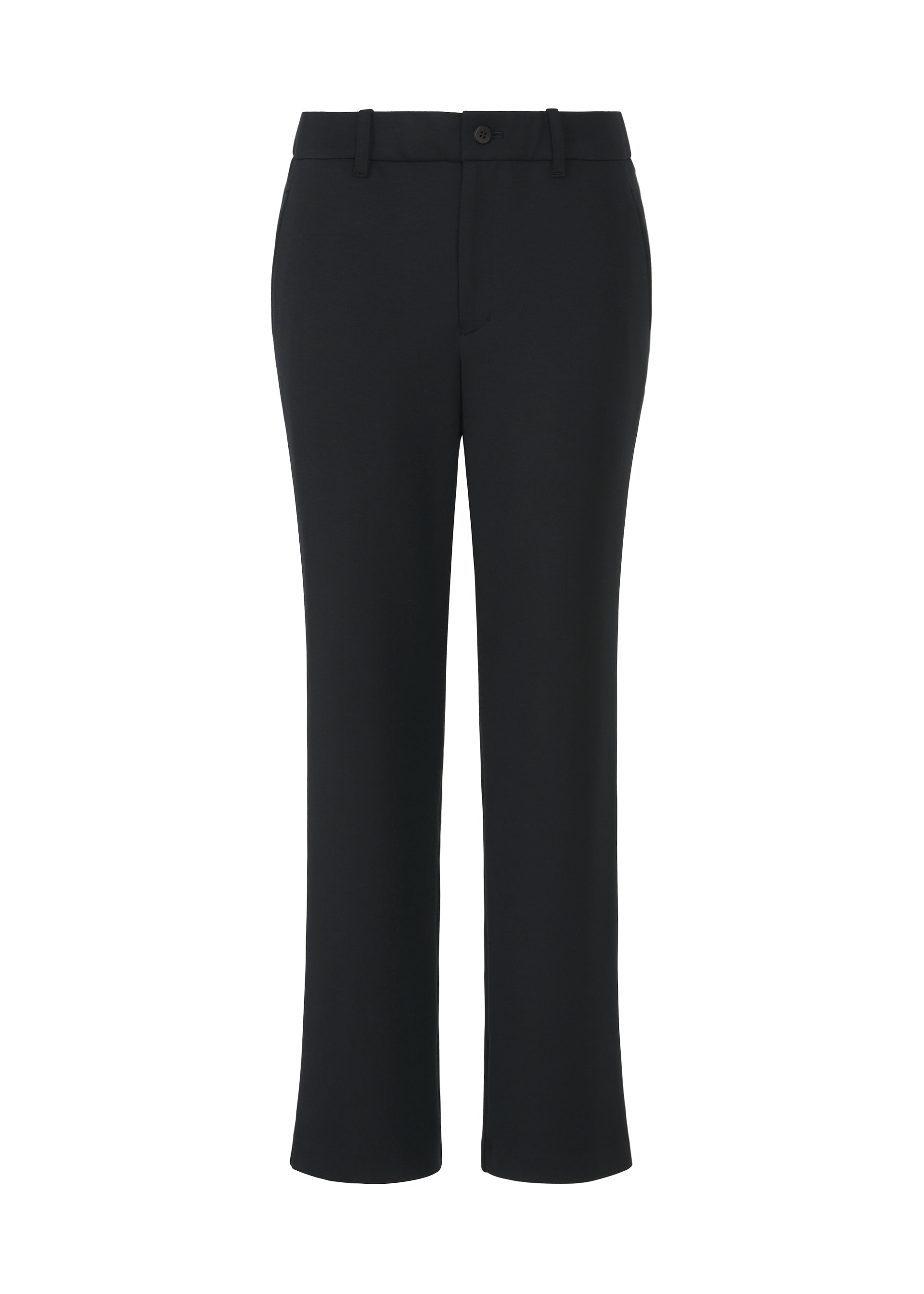 PONTE JERSEY、ウィメンズ_パンツ、ブラック
