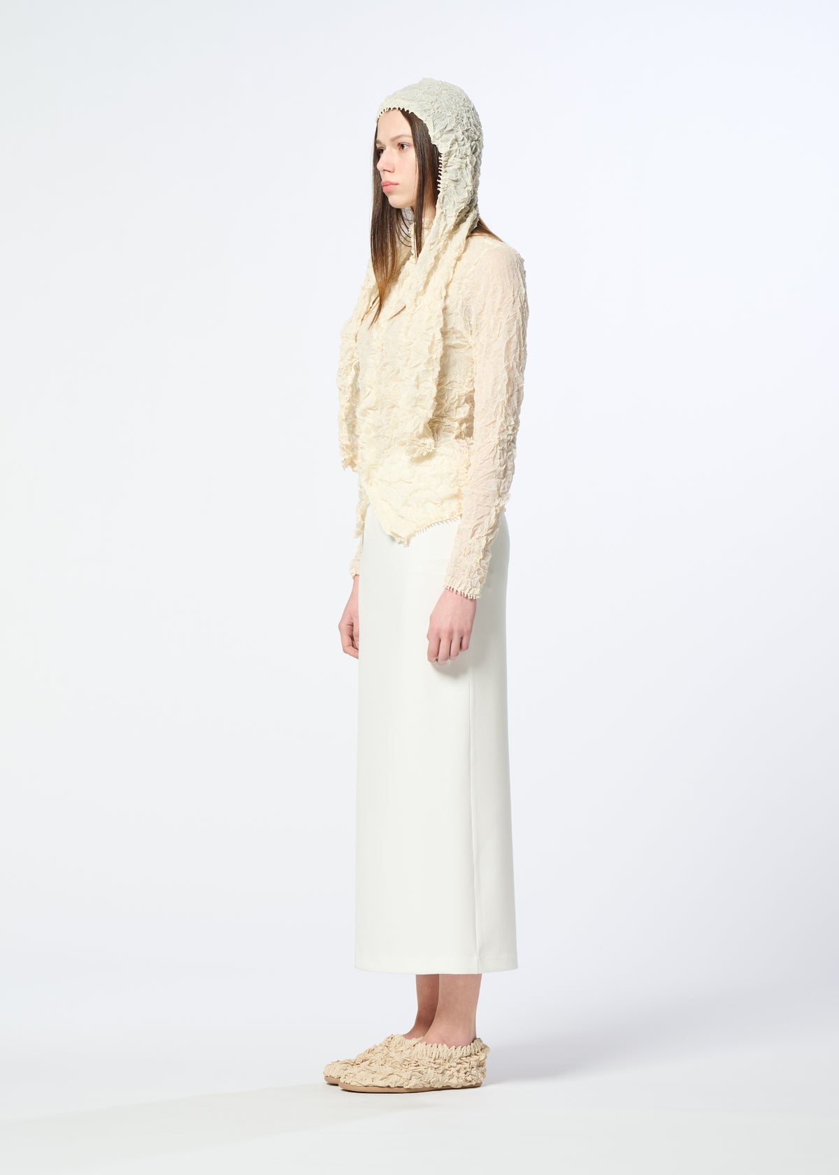 PONTE JERSEY、ウィメンズ_スカート、着用画像2