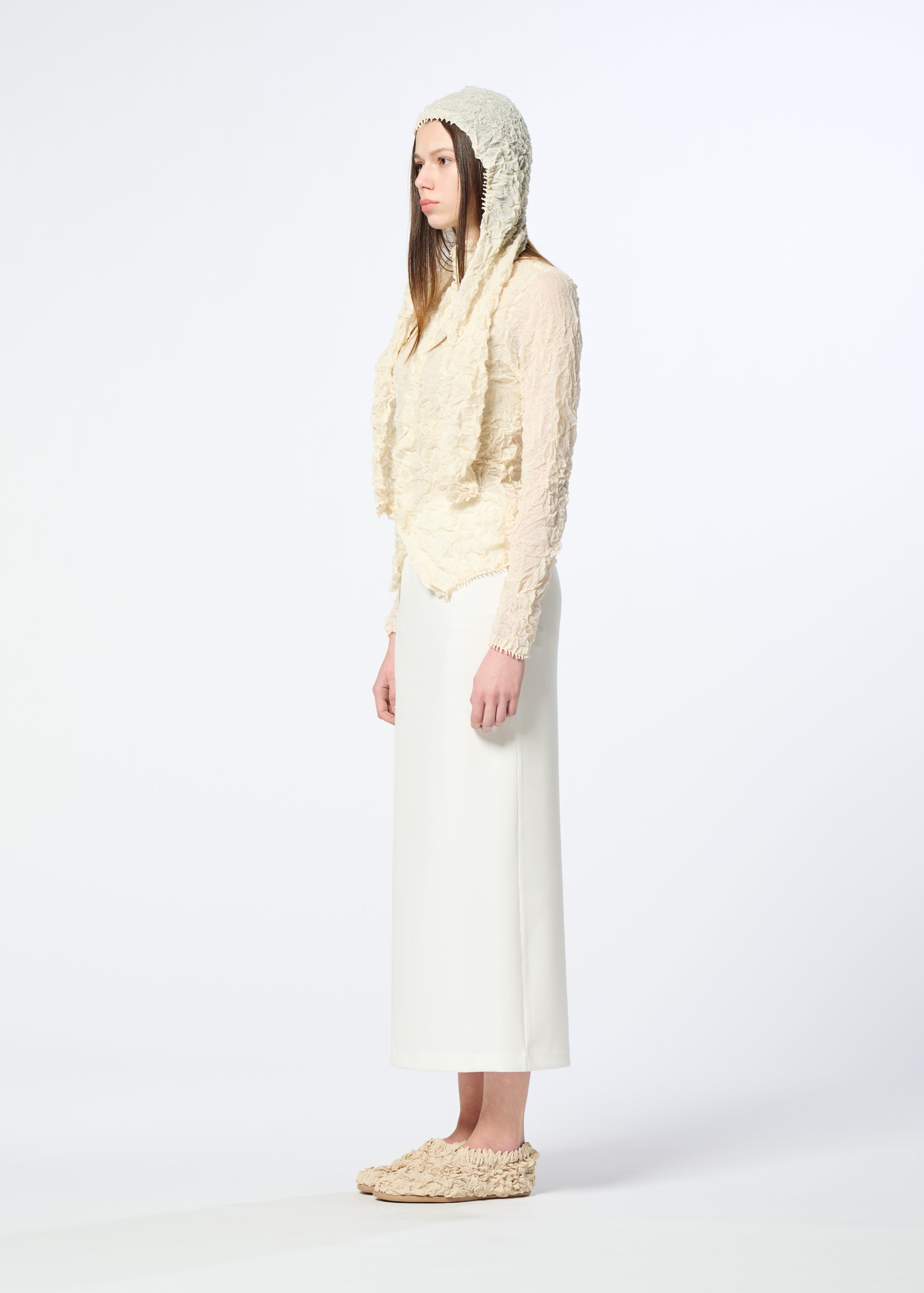 PONTE JERSEY、ウィメンズ_スカート、着用画像2
