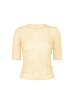KUMO SHIBORI KNIT SHEER、ウィメンズ_トップス_トップ、ホワイト