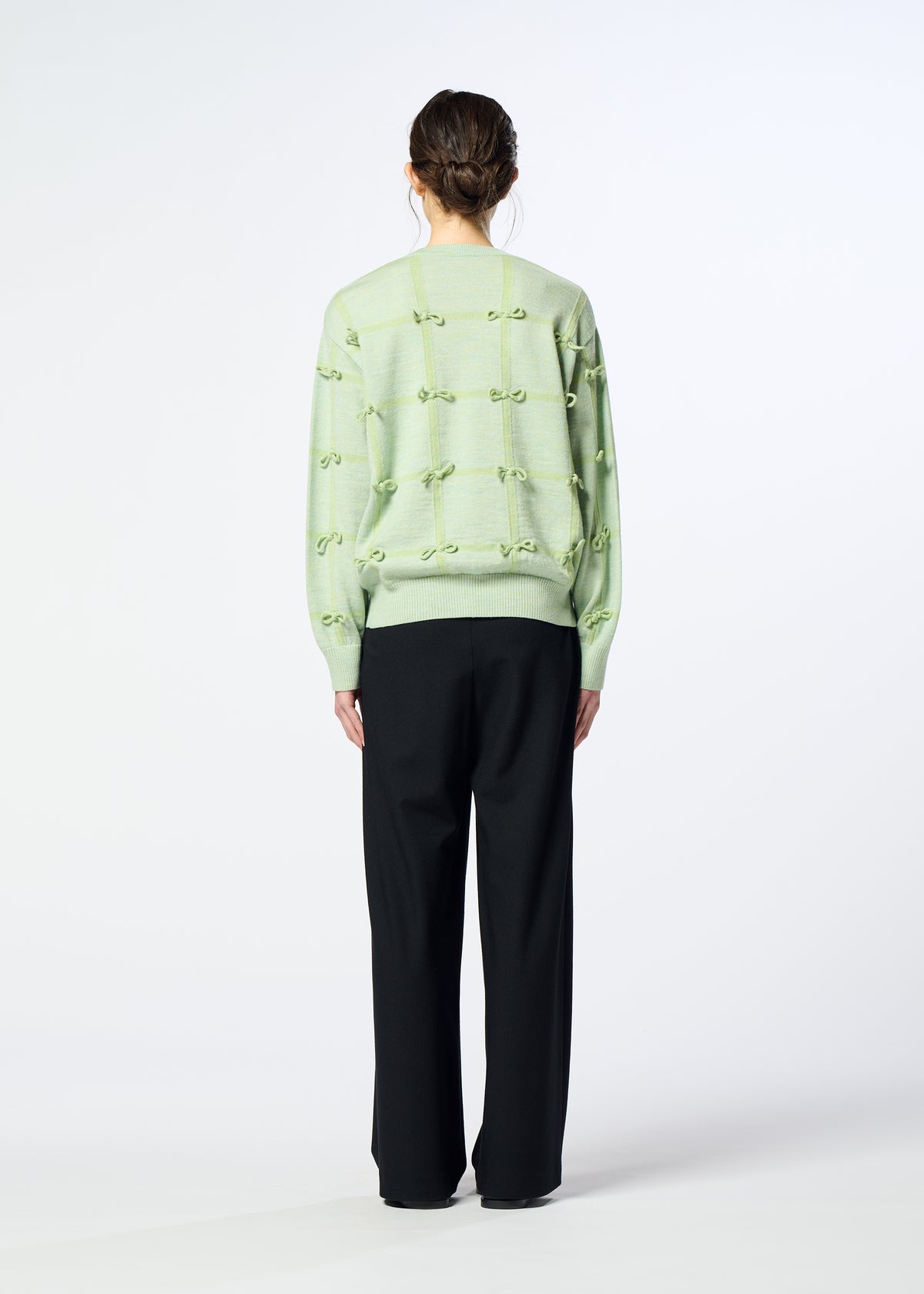RIBBON KNIT、ウィメンズ_ニット、着用画像3