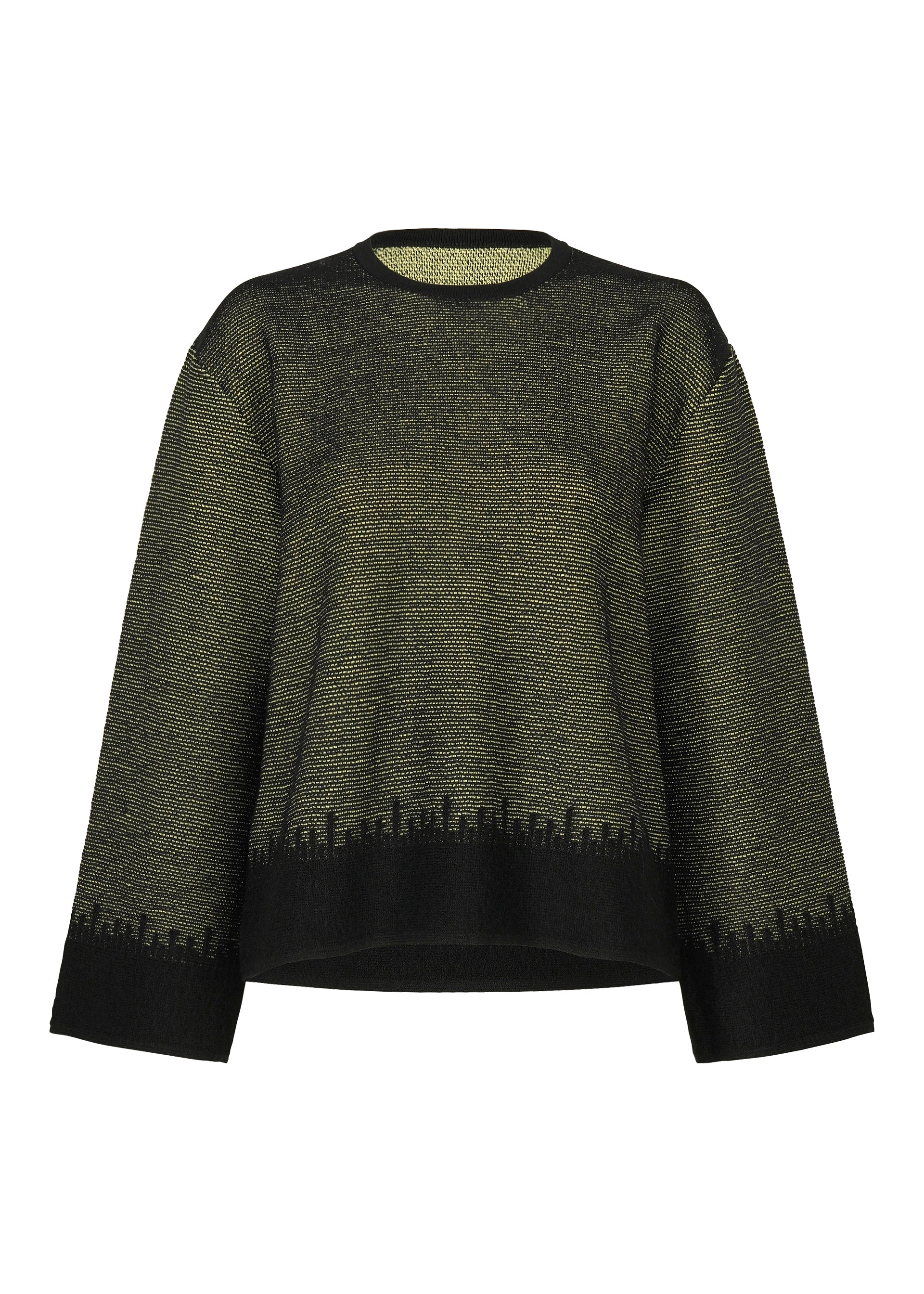 JAGGED HEM、ウィメンズ_トップス_トップ、ブラック