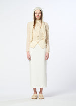 KUMO SHIBORI KNIT SHEER、ウィメンズ_トップス_カーディガン、着用画像1