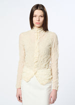 KUMO SHIBORI KNIT SHEER、ウィメンズ_トップス_カーディガン、着用画像4