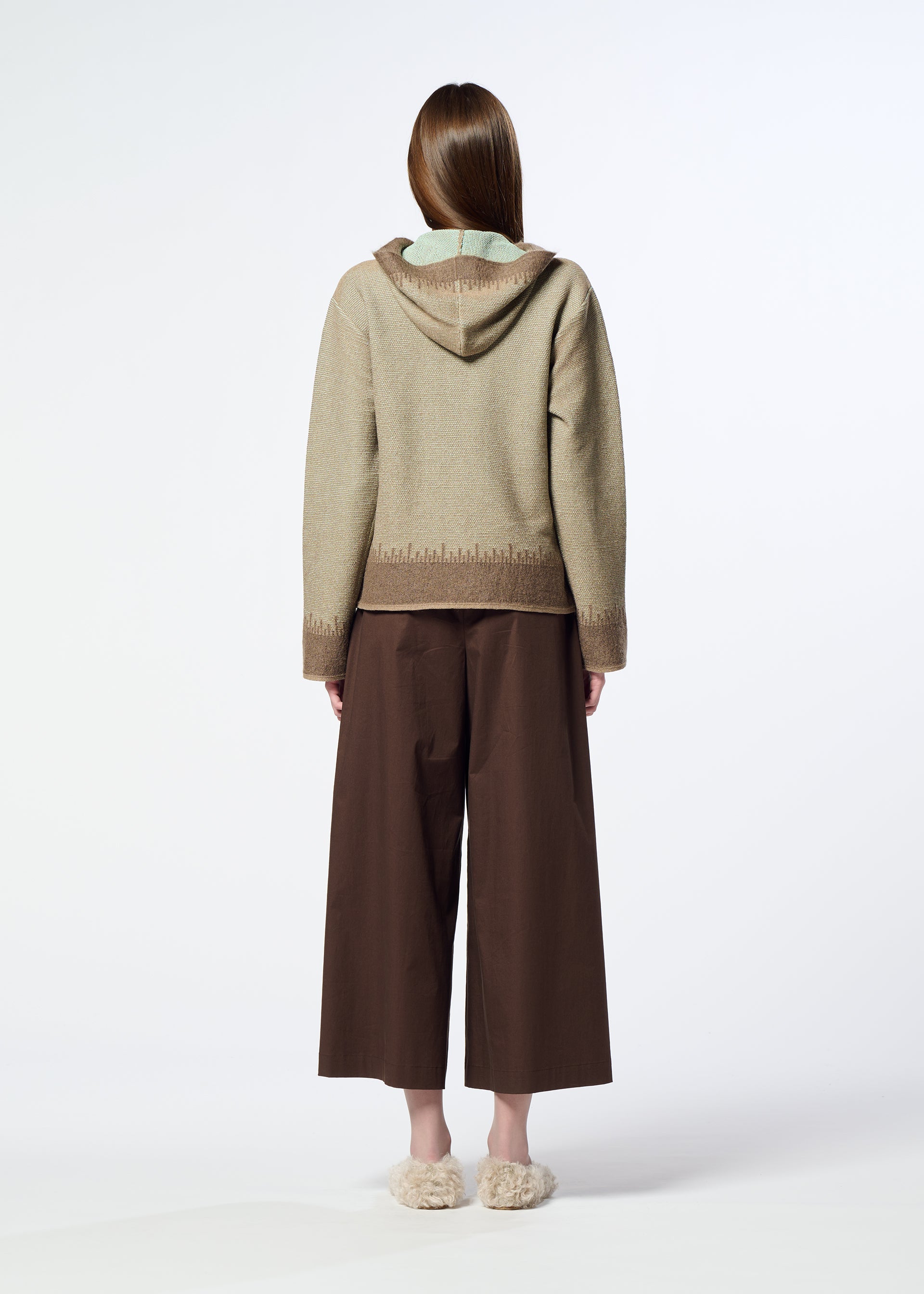 JAGGED HEM、ウィメンズ_トップス_カーディガン、着用画像3