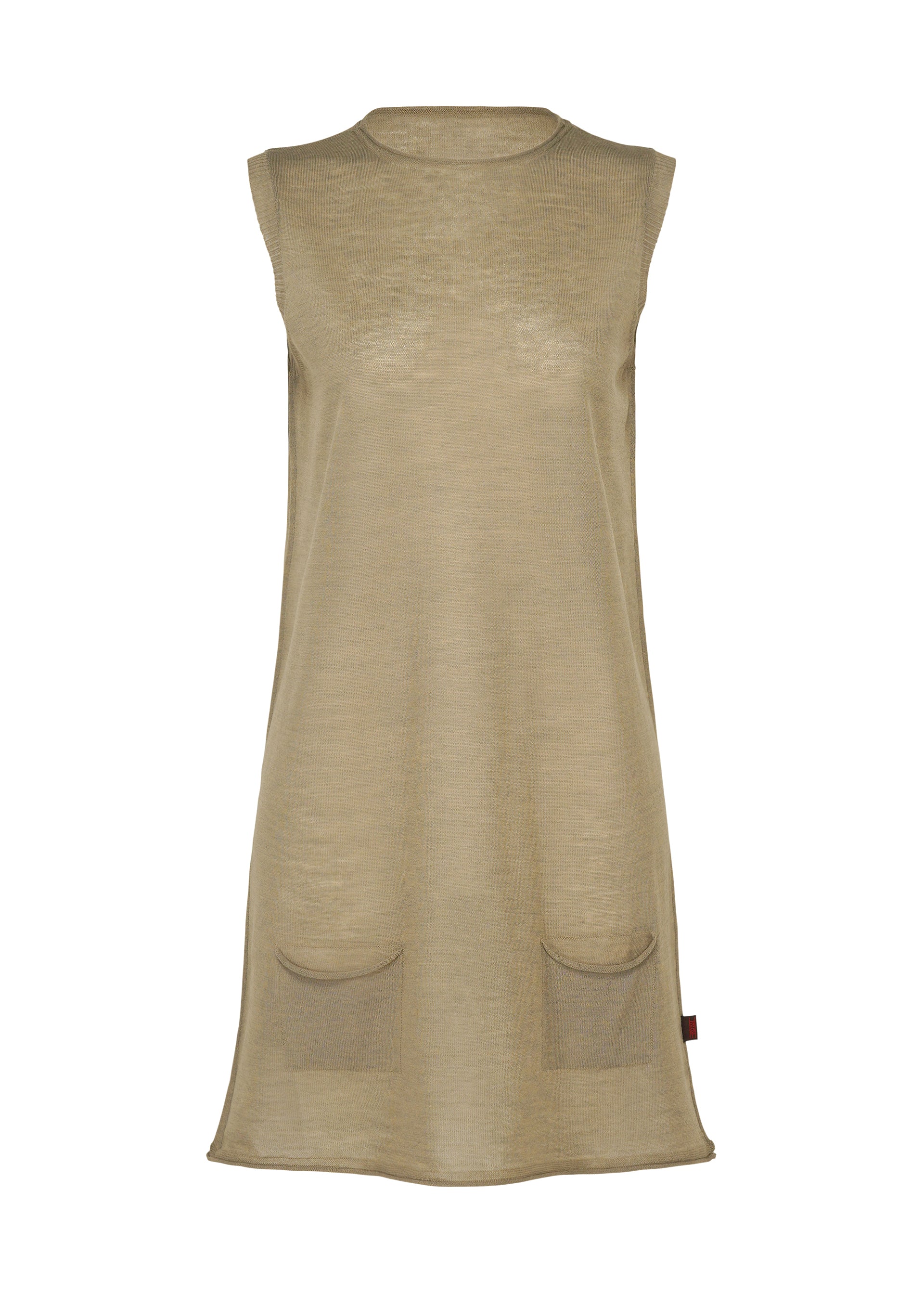 AIRY POCKET LAYERS、ウィメンズ_トップス_チュニック、ブラウン