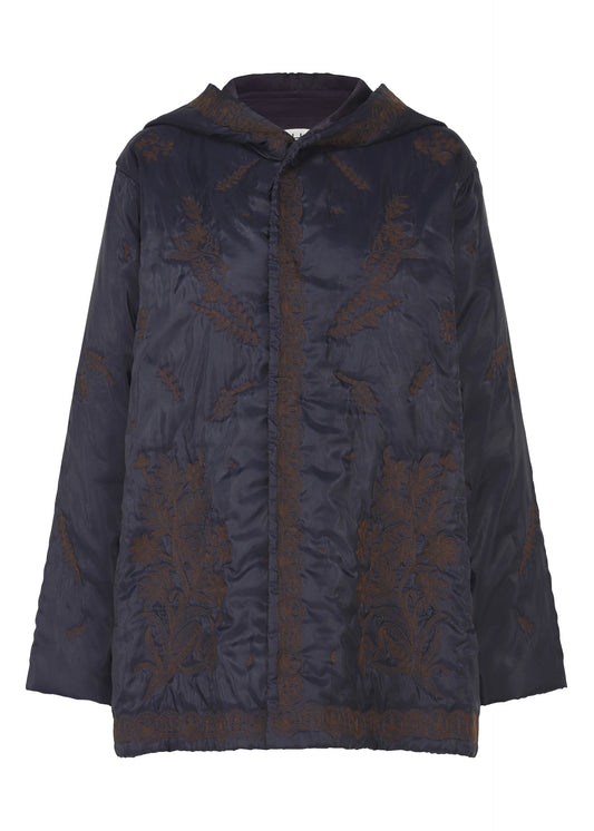 DELICATE FLORAL BHILL、ウィメンズ_ジャケット&コート_ジャケット＆ブルゾン、ネイビー