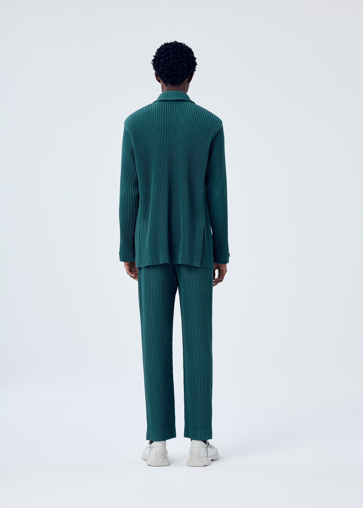 TAILORED PLEATS 1、メンズ_パンツ、着用画像3