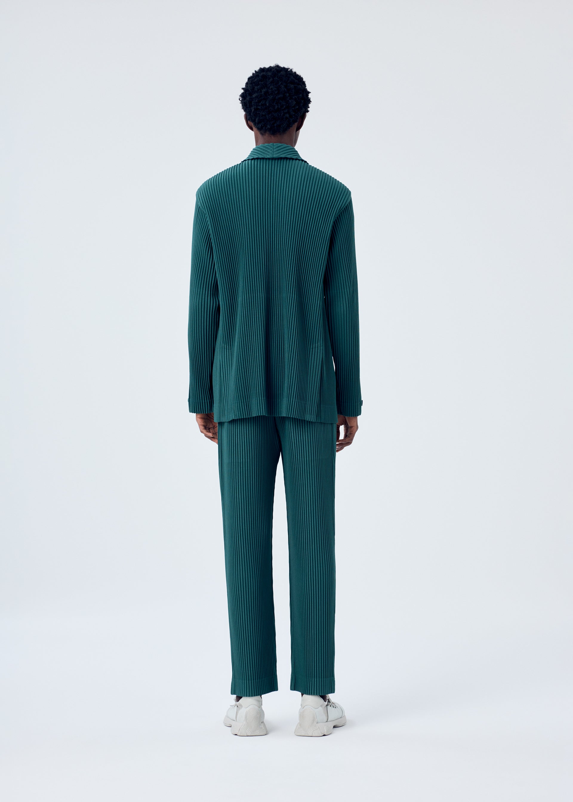 TAILORED PLEATS 1、メンズ_パンツ、着用画像3