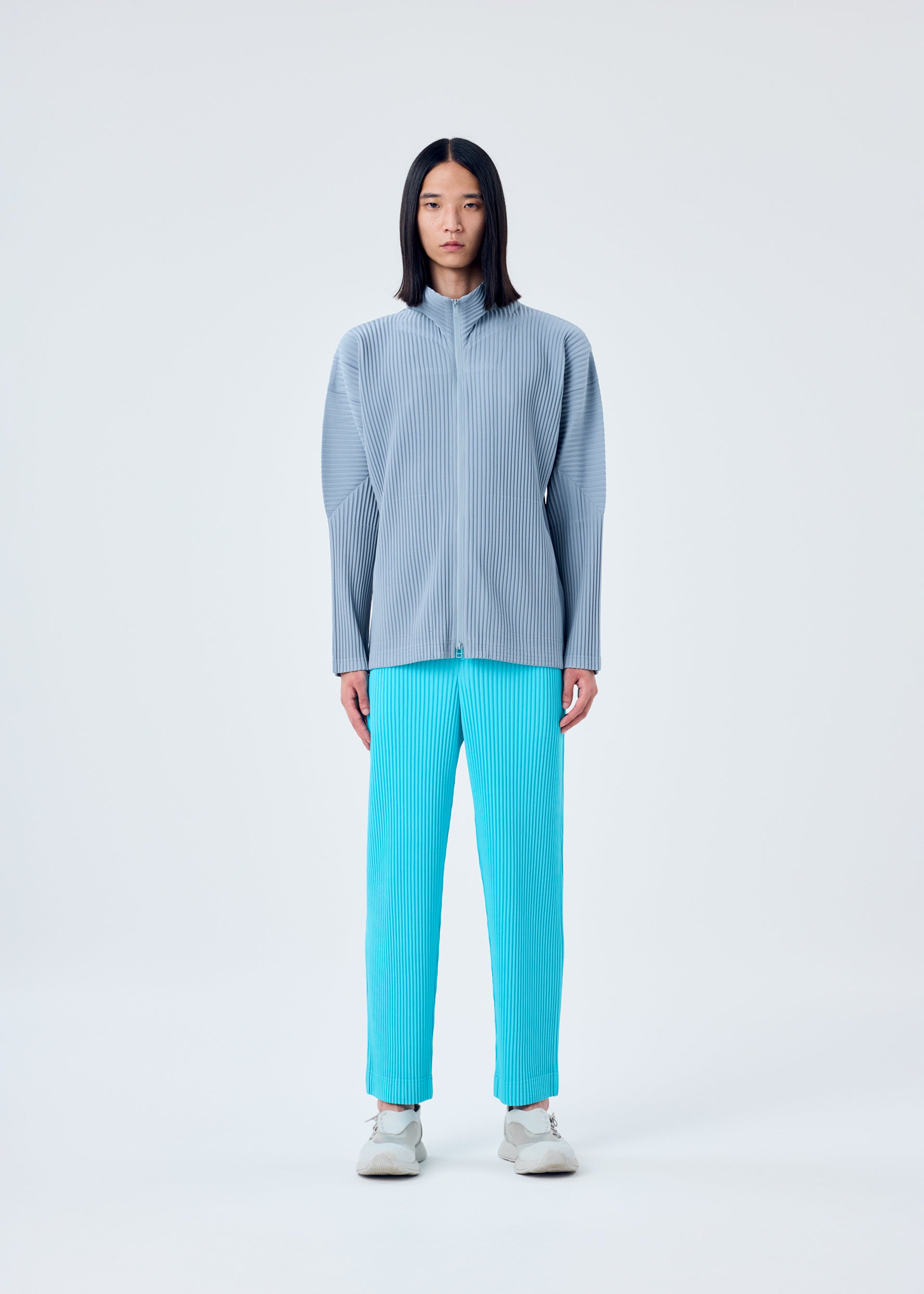 COLOR PLEATS、メンズ_パンツ、着用画像1