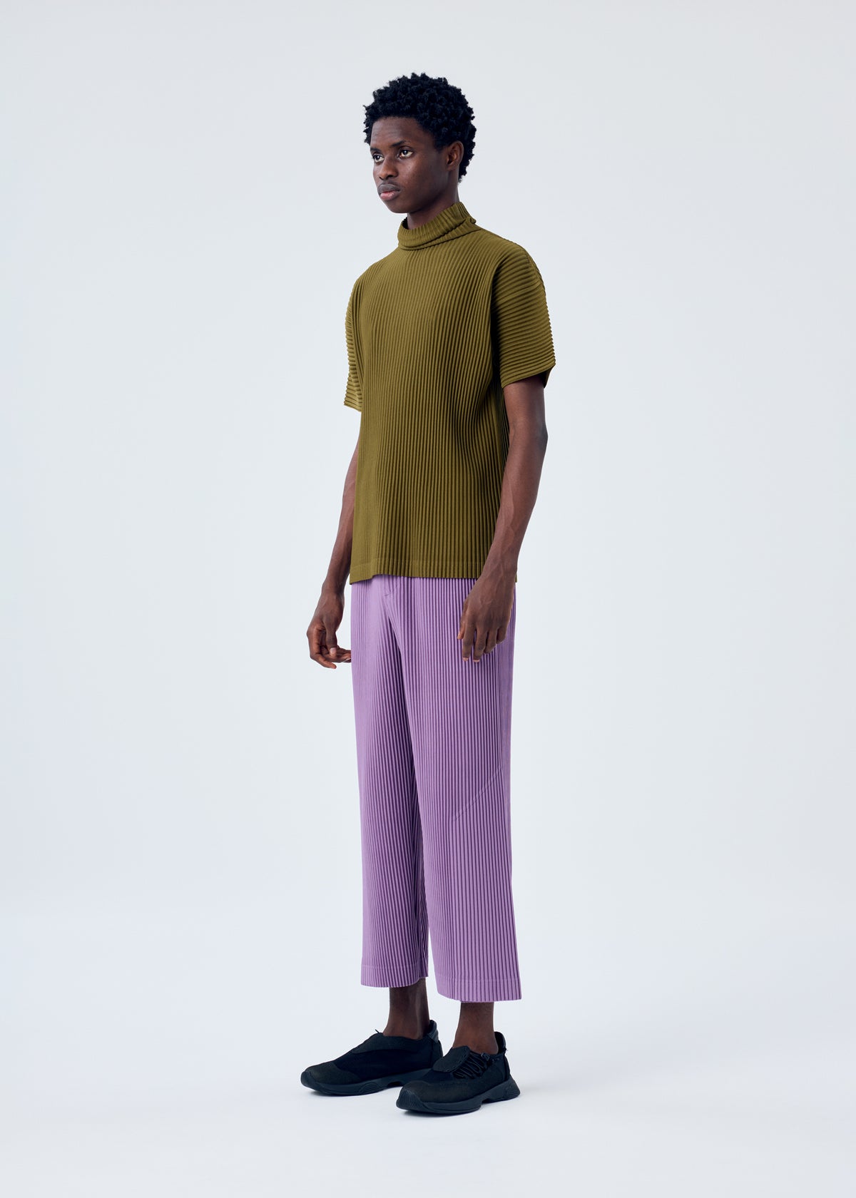 COLOR PLEATS、メンズ_トップス_トップ、着用画像2