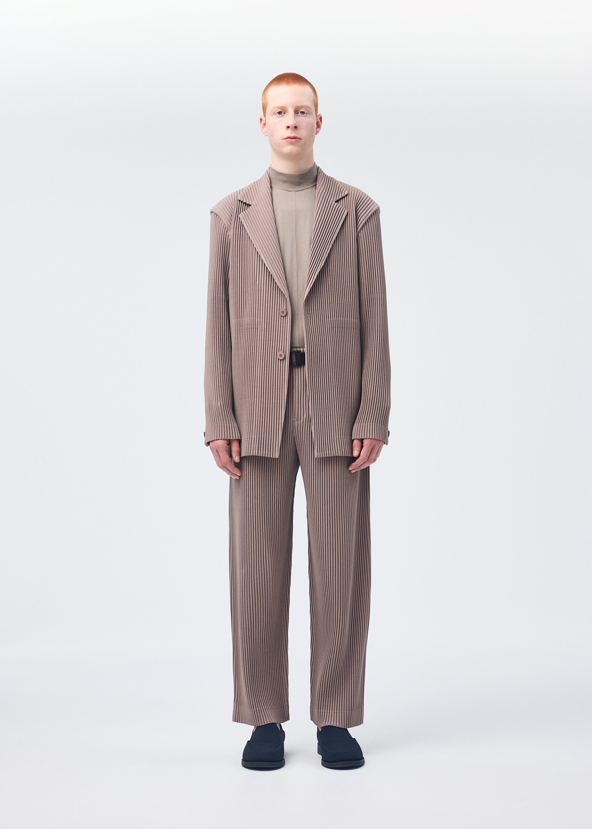 KERSEY PLEATS、メンズ_ジャケット&コート_ジャケット＆ブルゾン、着用画像1