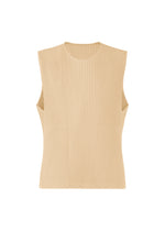 TAILORED PLEATS 2、メンズ_トップス_ベスト、ベージュ