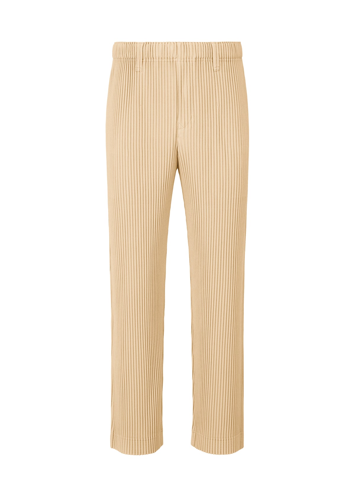 TAILORED PLEATS 2、メンズ_パンツ、ベージュ